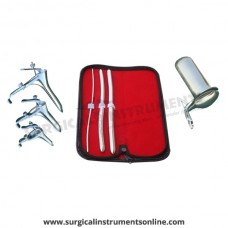 Hegar uterine dilator 3 pieces set,3-4, 9-10, 11-12, grave 3pcs, collin large